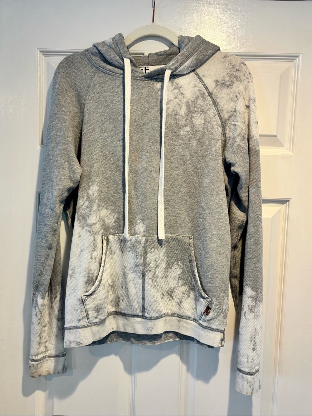 Free City Tie-Dye Hoodie Gray Pullover